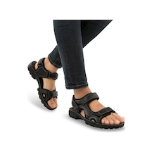 Muya Taurus 31322-001 Anatomik Taban Cırtlı Erkek Sandalet Siyah 40-45 001