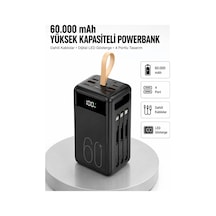 Güvenlik Korumalı Hızlı Şarj Özellikli Powerbank Yeni Nesil - Lisinya Siyah