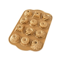 Nordicware Mini Bundt Şekilleri Kalıbı Renkli