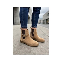 37brandshoes Hardal Rengi Chelsea Bot Bej Bej