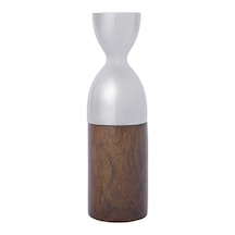 Yargıcı Metal Detaylı Mango Ağacı Şamdan 7x15 Cm 26knha1108n St