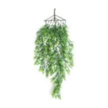 Yapay Sarmaşık Nergis Yeşil 80 Cm. Uv Korumalı - Dış Mekan Uyumlu Çok Renkli