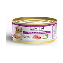 Lavital Kuzu Etli Ve Enginarlı Yavru Köpek Konservesi 85 Gr