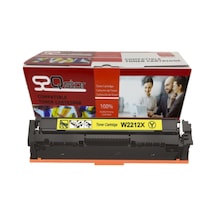Hp W2212x 207x Uyumlu,  Toner Çipsiz Sarı Yüksek Kapasite Toner M255 Mfp M282 Mfp M283