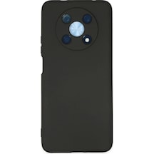 Newface - 83 - Huawei Nova Y90 Kılıf Nano İçi Kadife Silikon - Ece-umay - - Siyah Sıyah