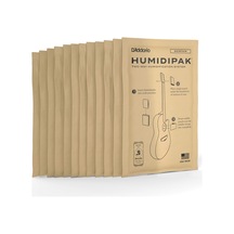 D'addario Gitar Hava Nemlendirici Paketler - İki Yönlü Nemlendirme Sistemi İçin Koşullanma Paketleri - Gitarın Doğru Nemlendirme Seviyesini Korumak İçin - 12 Yedek Paket