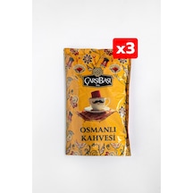 Osmanlı Kahvesi 200 Gram Türk Kahvesi X 3 Adet Öğütülmüş