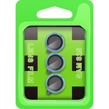 Samsung Galaxy S25 Plus Raze Metal Kamera Lens - Mavi