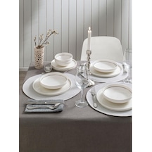 Pierre Cardin Swan Silver 24 Parça Yemek Takımı