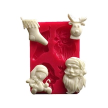 Silikon Kalıp 4lü Yılbaşı Set