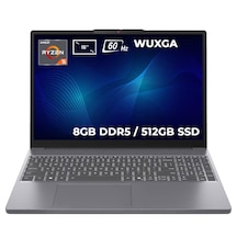 Lenovo IdeaPad Slim 3 16ARP10 83K80086TR Ryzen 5 150 8 GB 512 GB SSD 16" Free Dos Dizüstü Bilgisayar