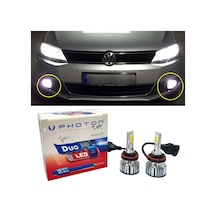 Vw Jetta Mk6 Led Xenon Sis Farı Ampulü Hb4 Duo Yeni Seri Beyaz 2010-2018