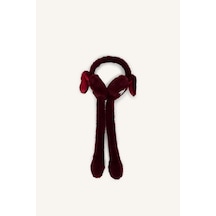 Defacto Erkek Çocuk 3d Pelüş Kulaklık F4358a826wnbr230 Bordo-br230