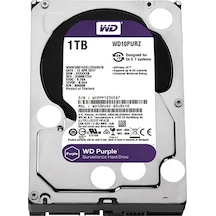 Wd 3.5 Purple 1tb 5400rpm 64mb Sata3 Güvenlik Hdd Wd10purz 7/24 İthalat