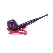Şahin Kırmızı Yıldız Billiard 9mm Filtreli Ebonit Saplı Pipo 237060-103 Model 2