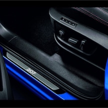 Peugeot 207 Tüm Modeller Uyumlu Old Krom Kapı Eşiği 4 Parça Yazılı