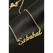 Sebahat İsimli Kolye -sarı N145 altın