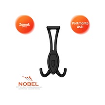 Zepli N Portmanto Askısı, Metal Vestiyer Askısı, 84 Gr, Dolap Ve Duvar Askılığı, Matsi Yah