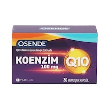 Osende Koenzim 100mg Q10 30 Yumuşak Kapsül