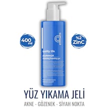 Quality Life Yağlı Karma Ciltler İçin Yüz Yıkama Jeli 400 ML