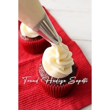 Takribi 200 Adet Büyük Boy Kırmızı Muffin Kek Kalıbı, Cupcake Kağıdı, Browine Kalıbı 50x40 Mm Diğer