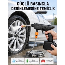 Taşınabilir Akülü Araba Yıkama Makinesi 1.7 Mpa Basınçlı Ve Ergonomik Tasarımlı Diğer