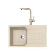 Franke Urban Ubg 611-86 Avena Granit Evye + Active Plus Doccia 2.0 Batarya Set