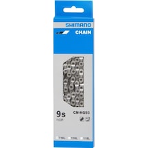 Shimano Cn-hg93 114l Bisiklet Zinciri 9s Gümüş