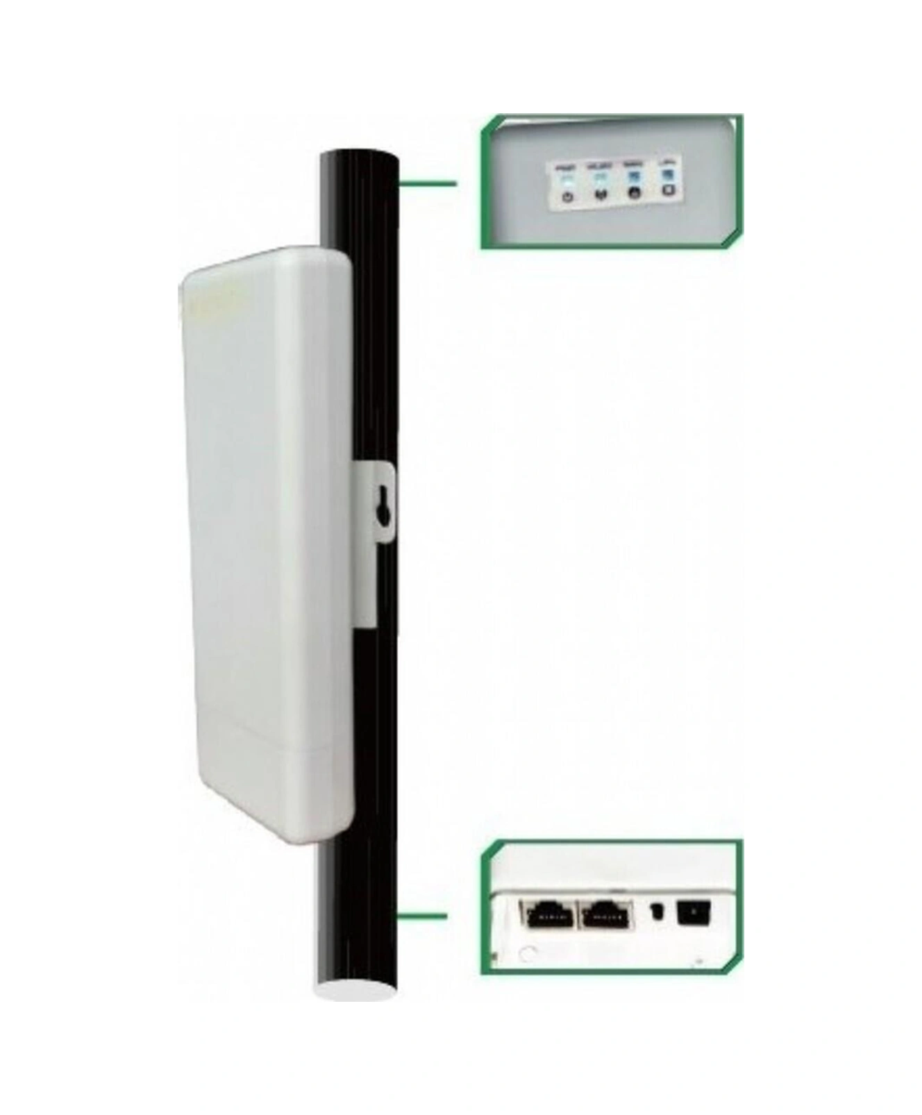 Yüksek Menzil İç+dış Mekan Kablosuz Ağ Wifi Router Cpe Uyumlu-101015