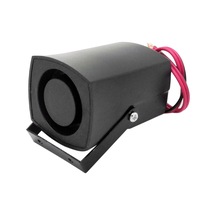 Mufunye 12v/24v 105db 5w 420hz Plastik Siyah Araba Geri Vurma Hoparlörü 6 Sesli/tek Sesli