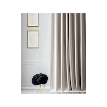 Ev Depo Home Taç Karartma Blackout Pilesiz Fon Perde Tek Kanat Koyu Taş Blckoyutas001, Koyu Taş, 120 X 260