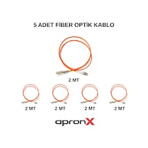 2 Metre Sc-lc Mm Om2 50/125 Dx Patch Kablo Patch Cord 5 Adet