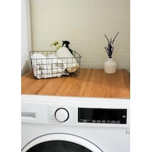 Kaydırmaz Tabanlı Bambu Banyo Paspası 70x45 Cm Doğal Ahşap Bambu Mat, Suya Dayanıklı, Kaymaz Paspas, Dekoratif Ve Hijyenik Zemin Kaplama Açık Gri