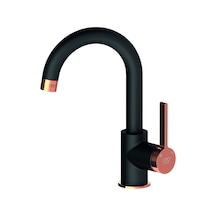 Gpd Gildo Mtl165-S-R Tek Gövde Lavabo Bataryası Rose Gold - Siyah Gpd Gildo Mtl165-S-R Tek Gövde Lavabo Bataryası Rose Gold - Siyah