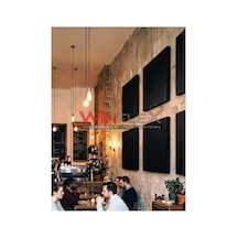 60x60cm - Akustik Kumaş Kaplı Panel Siyah