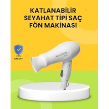 Mey İthalat Katlanır Gövdeli Saç Kurutma Makinesi Ev Ve Valiz Kullanımı