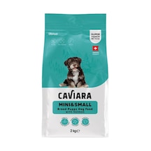 Caviara Somonlu Mini Ve Küçük Irk Yavru Köpek Maması 2 Kg