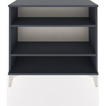 Arges Şifonyer 2 Raflı 88x30x80 Antrasit-antrasit Antrasit