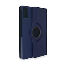 Newface Lenovo Tab M8 Kılıf 360 Tablet Deri Kılıf - Lacivert Tablet Kılıfı