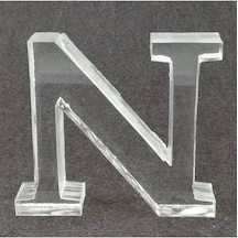 N Harfi Şeklinde Silikon Epoksi Kalıbı 8.5x9x2 Cm 6