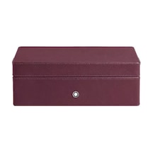 Montblanc Cassis Deri Kalem Koleksiyon Kutusu 134680 Bordo