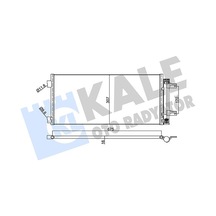 Kale 354885 Klima Radyatörü Kondansatörü Opel Astra K 15 22 Al/pl/brz 39131676- 39011385- 13475956