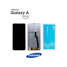 Samsung Uyumlu Galaxy A10 A105 Lcd Ekran Dokunmatik Siyah Hk Servis Çıtasız Gh82-19515a