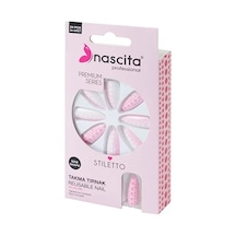 Nascita Renkli Takma Tırnak Stiletto Premium