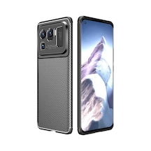 Mi 11 Ultra Kılıf Klfs Negro Silikon Kapak - Siyah Siyah