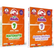 Tammat 7. Sınıf Matematik Ve Sosyal Bilgiler Rota Hızlı Ve Akıllı Soru Bankası Seti 2 Kitap