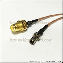 Wireless Pigtail Anten Kablosu 15Cm Rpsma Dişi-Ts9 Erkek A+