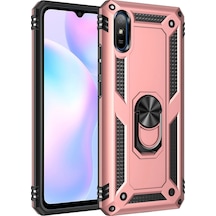 Znv Zenvia Mey İthalat Redmi 9a Kılıf Sofya Yüzüklü Silikon Kapak - Rose Znv2025 Cmn Diğer