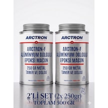 Arctron F Alüminyum Dolgulu Epoksi Macun 500 Gr