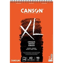 Canson Xl Croquıs 90Gr A3 Eskiz Defteri